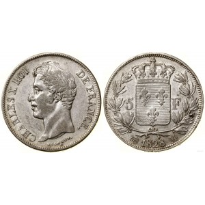France, 5 francs, 1828 M, Toulouse