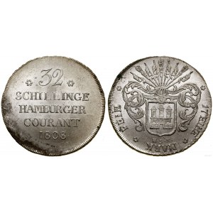Nemecko, 32 šilingov, 1808 HSK, Hamburg