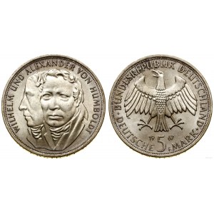 Germany, 5 marks, 1967 F, Stuttgart