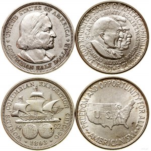 United States of America (USA), 2 x 1/2 dollar set, Philadelphia