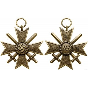 Niemcy, Krzyż Zasługi Wojennej z Mieczami II klasy (Kriegsverdienstkreuz mit Schwerten 2. Klasse), 1939-1945