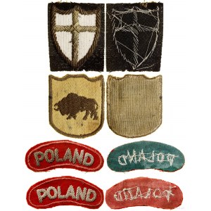 Polska, zestaw 4 oznak