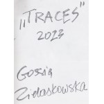 Gossia Zielaskowska (nar. 1983, Poznaň), Stopy, diptych, 2023
