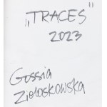 Gossia Zielaskowska (b. 1983, Poznań), Traces, diptych, 2023