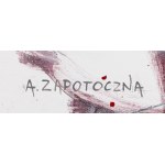 Agnieszka Zapotoczna (nar. 1994, Vratislav), Lidská bytost, ne lidské konání, diptych, 2023