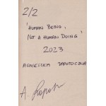 Agnieszka Zapotoczna (b. 1994, Wroclaw), Human Being, not a Human Doing, diptych, 2023