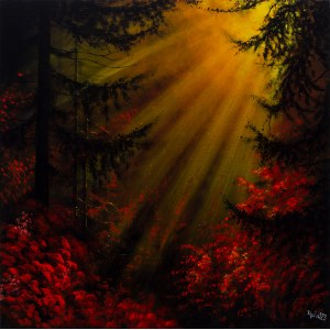 Beata Mura (geb. 1985, Jastrzębie Zdrój), Breath of the Forest III, 2023