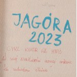 Malwina Jagóra (nar. 1990, Łowicz), V citlivosti pocitů se mihne k západu slunce z cyklu Barva ve mně, 2023