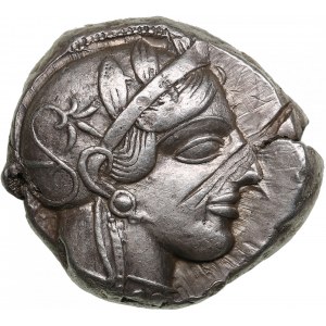 Attica, Athens AR Tetradrachm 440-404 BC