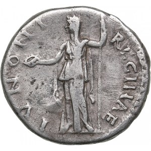Roman Empire AR Denarius 134 AD - Sabina (AD 128-136/7)