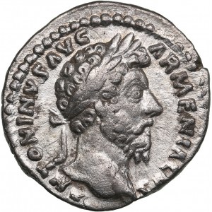 Roman Empire AR Denarius (AD 164-165) - Marcus Aurelius (AD 161-180)