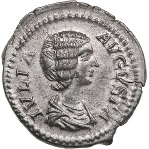 Roman Empire AR Denarius - Julia Domna, wife of Septimius Severus (AD 196-211)