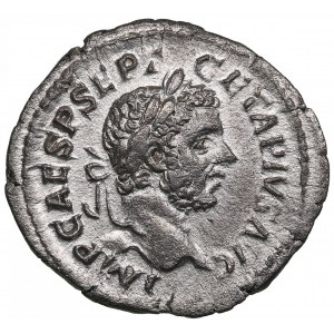 Roman Empire AR Denarius 210 AD - Geta (AD 209-211)