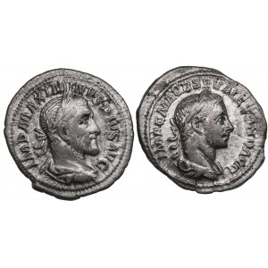 Lot of Roman Empire AR Denarius (AD 226-236) (2)