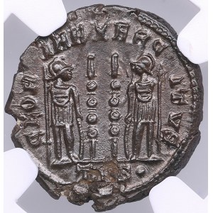 Roman Empire, Trier AE3/4 (BI Nummus) - Constantine I (AD 307-337) - NGC MS