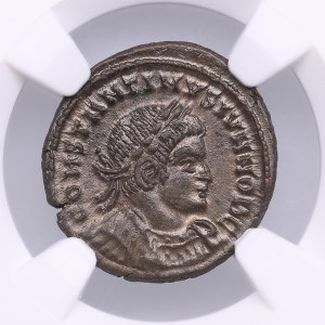 Roman Empire, Trier AE3/4 (BI Nummus) - Constantine II, As Caesar (AD 337-340) - NGC MS
