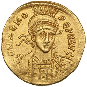 Roman Empire, Constantinople AV Solidus - Zeno, First reign (AD 474-491)