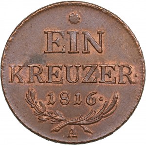 Austria 1 Kreuzer 1816 A - Francis I of Austria (1804-1835)