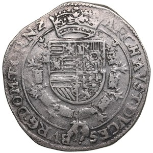Belgium, Tournai ¼ Patagon ND - Albert VII (1598-1621) Isabella Clara Eugenia (1598-1621)