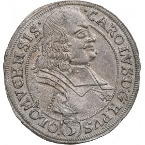 Bohemia, Olomouc 3 Kreuzer 1695 - Charles II of Liechtenstein-Kastelkorn (1664-1695)
