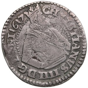 Denmark 1 Mark Dansk 1617 - Christian IV (1588-1648)