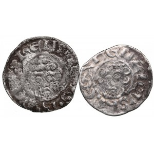 England AR Penny - John (1199-1216) / Henry II (1154-1189) (2)