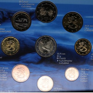 Finland Euro coin set 2006