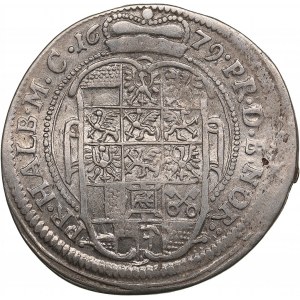 Germany, Brandenburg-Ansbach ⅙ Thaler 1679 - John Frederick (1667-1686)