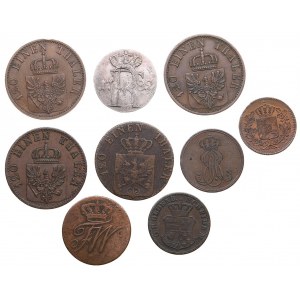 Small group of coins: Germany (9)
