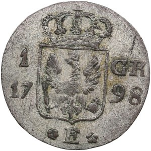 Germany, Prussia 1 Groschen 1798 E - Friedrich Wilhelm III (1797-1840)