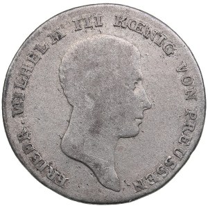 Germany, Prussia 1/6 Taler 1816