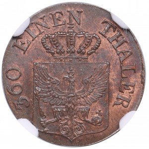 Germany, Prussia 1 Pfenning 1822 A - NGC MS 63 BN