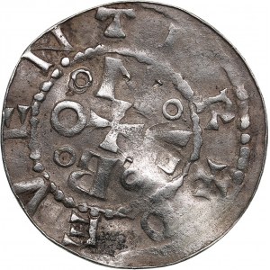 Netherlands, Deventer AR Denier (1002-1024) - Henry II (1014-1024)