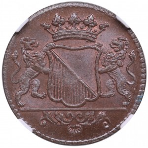 Netherlands, Utrecht Duit 1740 - NGC MS 65 BN