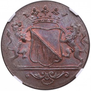 Netherlands, Utrecht Duit 1792 - NGC MS 64 BN