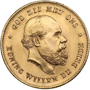 Netherlands 10 Gulden 1875 - Wilhelm III