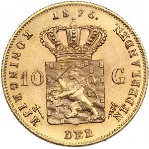 Netherlands 10 Gulden 1875 - Wilhelm III