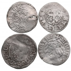 Small lot of coins: Danzig, Poland (4)