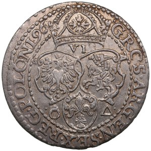 Poland, Malbork 6 Grosz 1596 - Sigismund III (1587-1632)