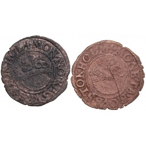 Sweden 1/2 Öre 1570, 1574 - Johan III (1568-1592) (2)