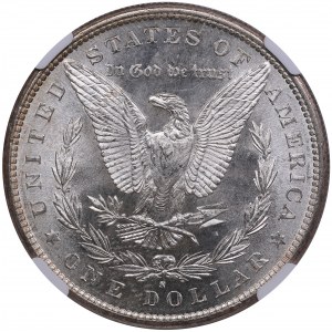 USA 1 Dollar 1881 S - NGC MS 63