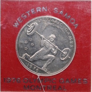 Western Samoa 1 Tala 1976 - 1976 Olympic Games in Montreal - Weightlifting