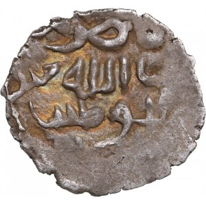 Golden Horde. Mint Bulghar. AR Dirham. In the name of caliph Nasir al-Din. ND. temp. Batu (624-654 / 1227-1256)