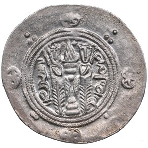 Arab-Sassanian, Tabaristan AR Hemidrachm - Anonymous “APZWT” (“Afzut”) type (AD 780-793), 132 PYE (AD 783-784)