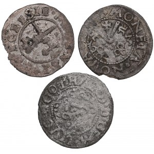 Lot of coins: Riga Schilling (3)
