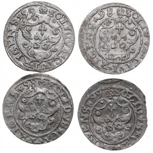 Small collection of Riga, Poland Solidus 1598, 1599 (4)
