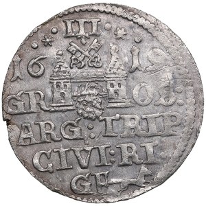 Riga, Poland 3 Grosz 1619 - Sigismund III (1587-1632)