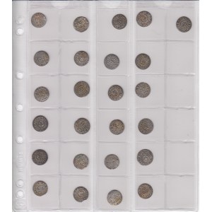 Lot of coins: Livonia, Riga, Sweden Solidus - Christina (1632-1654) (25)