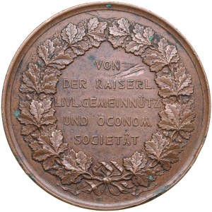 Estonia, Livonia medal Imperial Livonian Charitable and Economic Society ca 1860/80