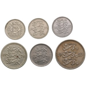 Small coll. of coins: Estonia 1922-1925 (6)